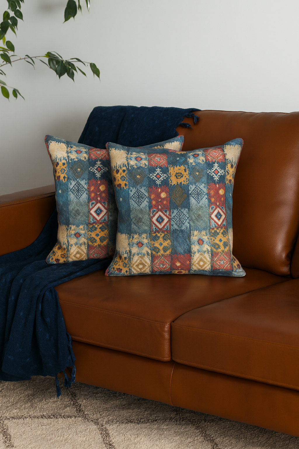 Vintage Mosaic Cushion Cover