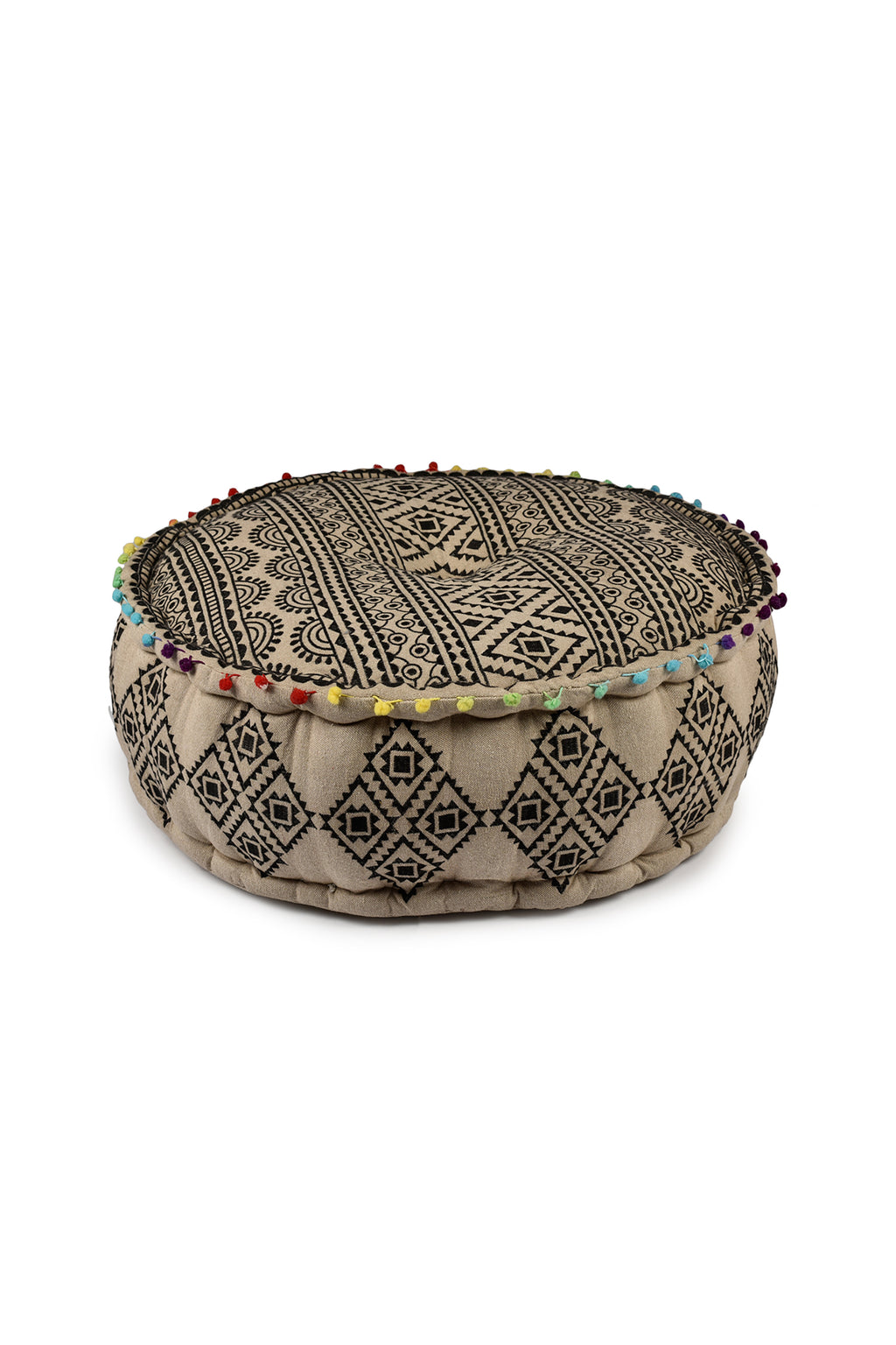Tribal Charm Pouf