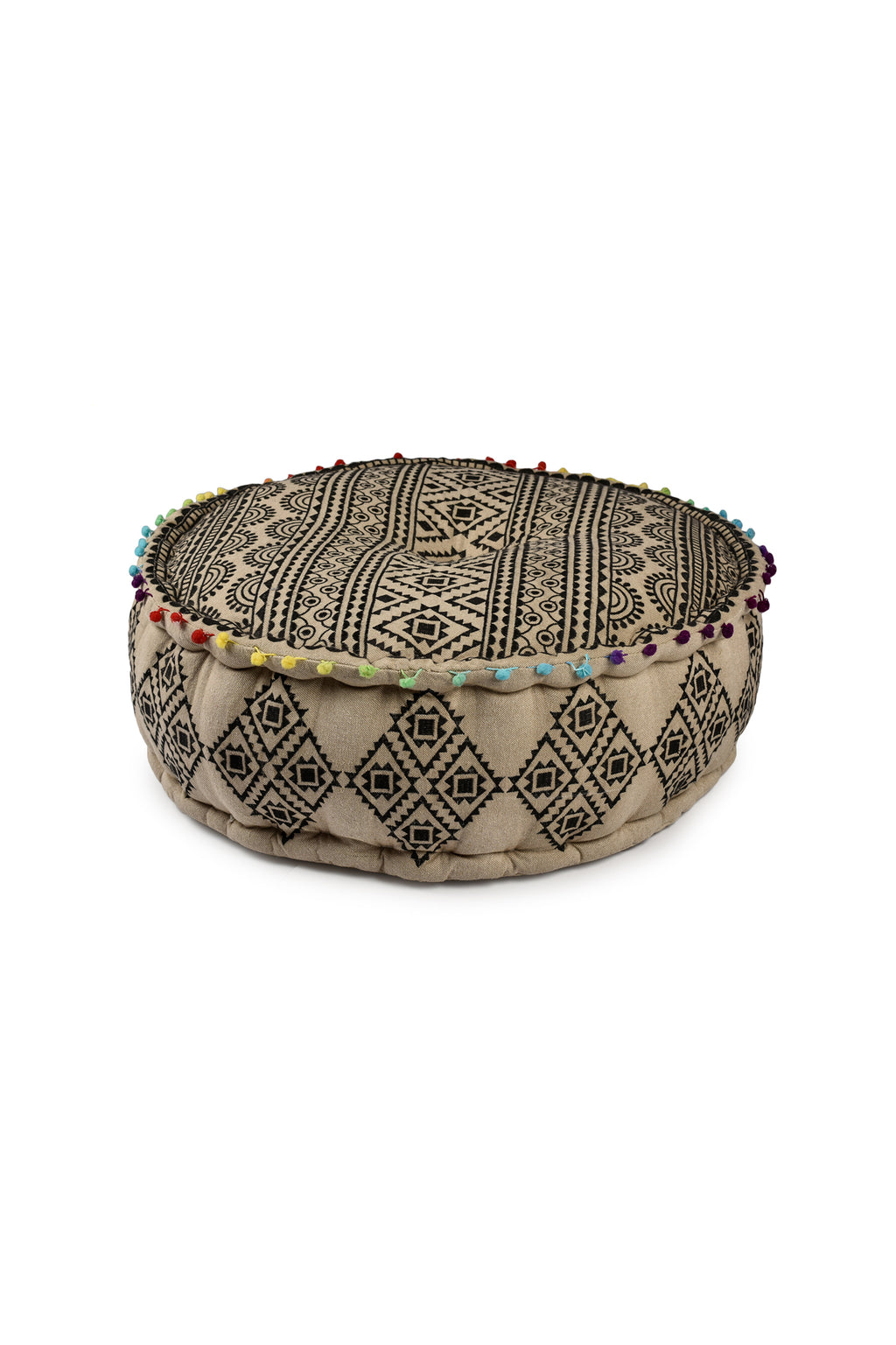 Tribal Charm Pouf