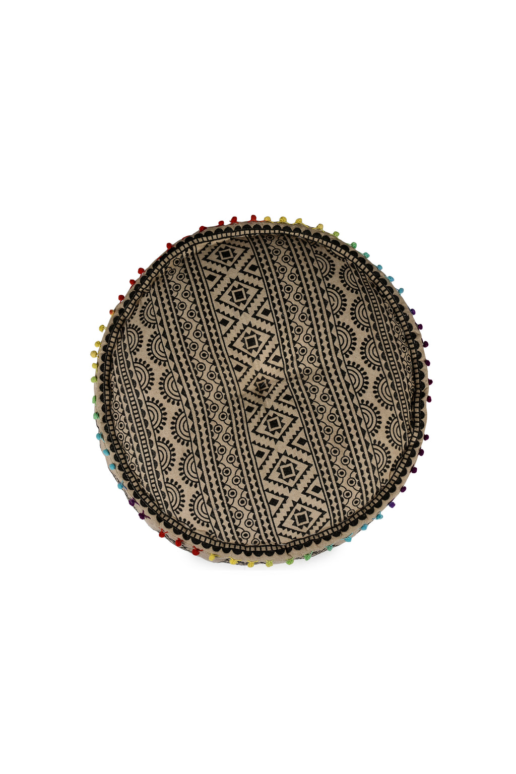 Tribal Charm Pouf