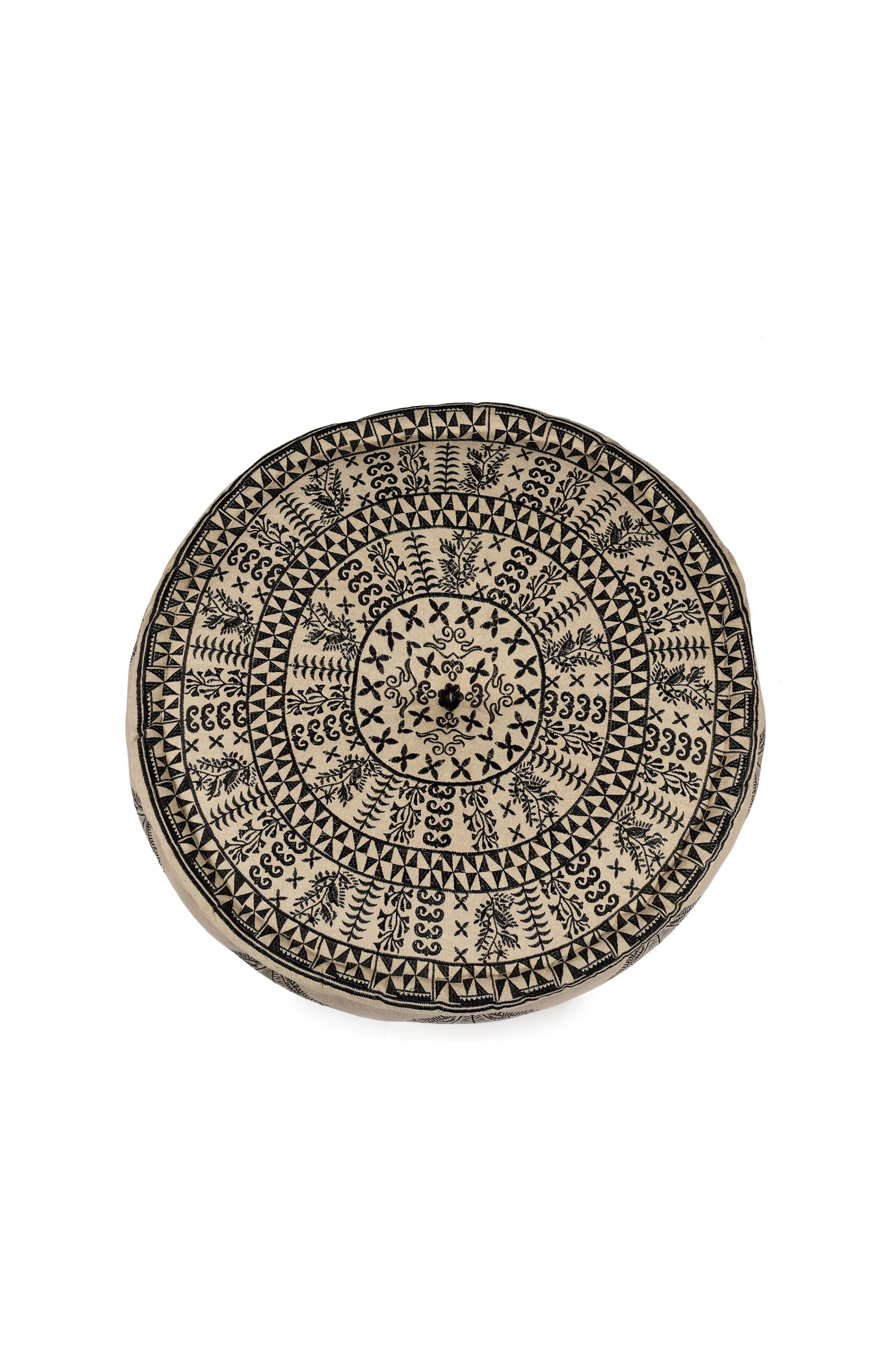 Heritage Mandala Pouf