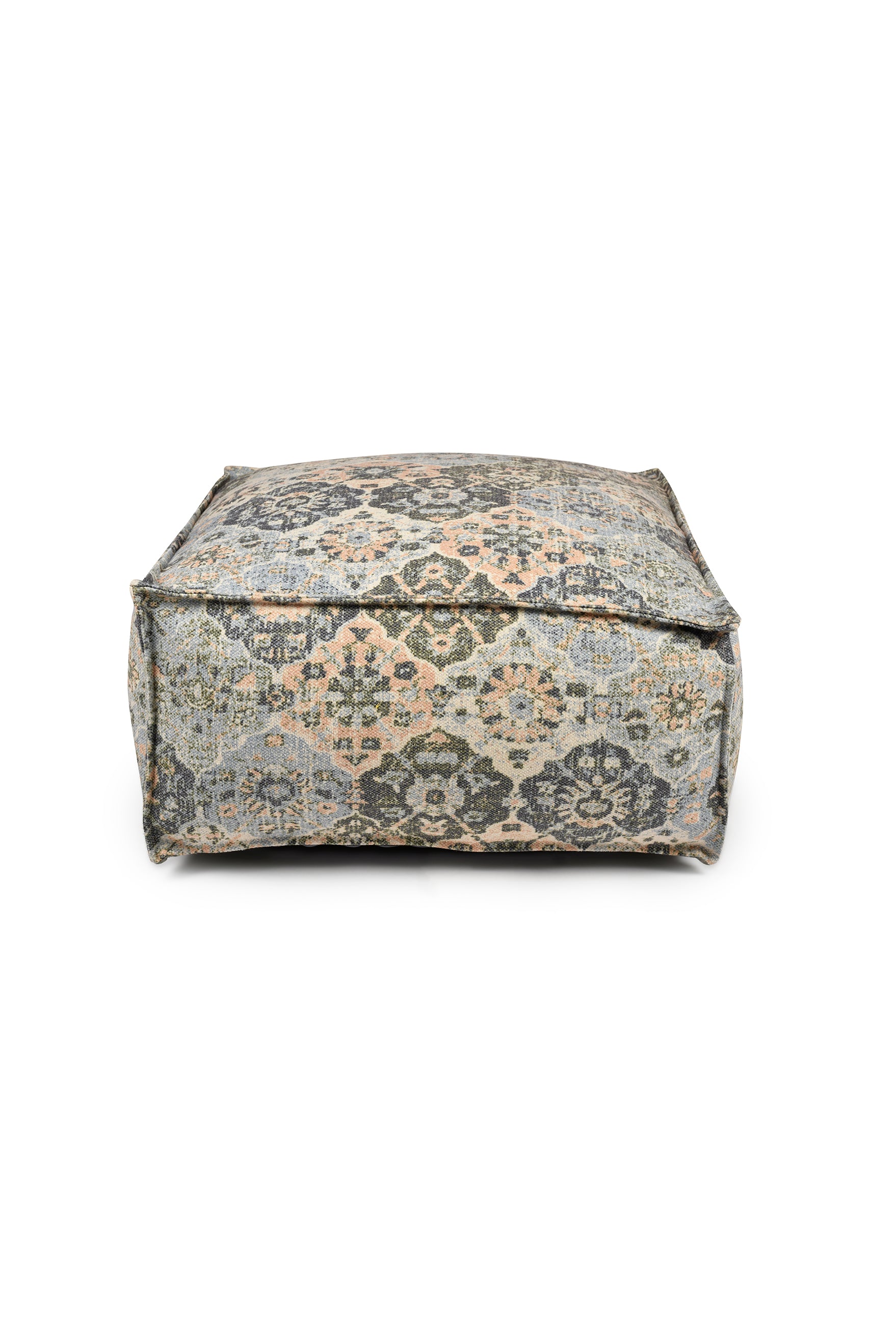 Rustic Elegance Pouf