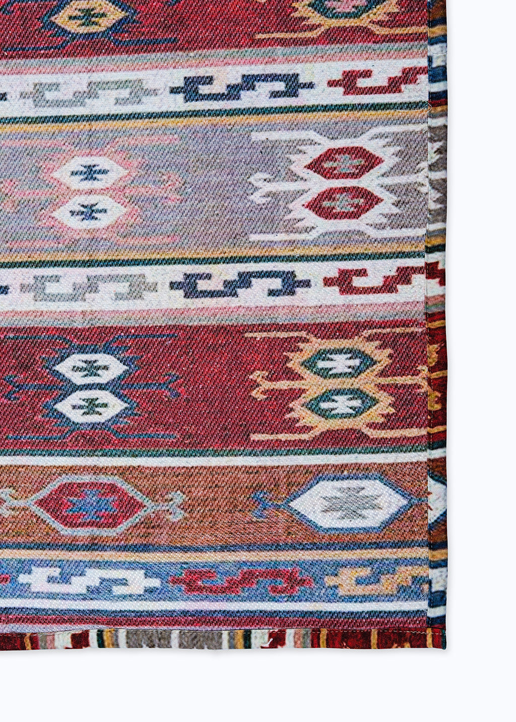 Rustic Vintage Digital Print Rug