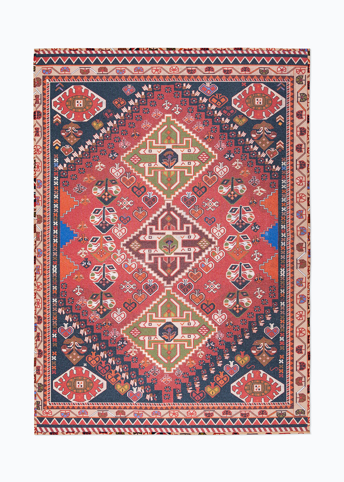 Moroccan Digital Print Rug