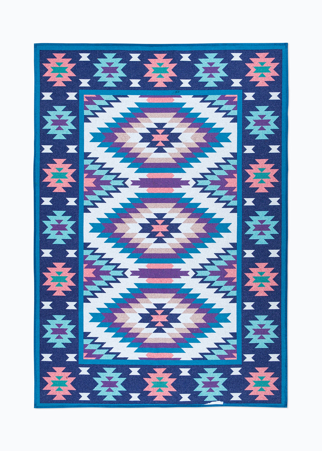 IKAT Classic Digital Printed Rug