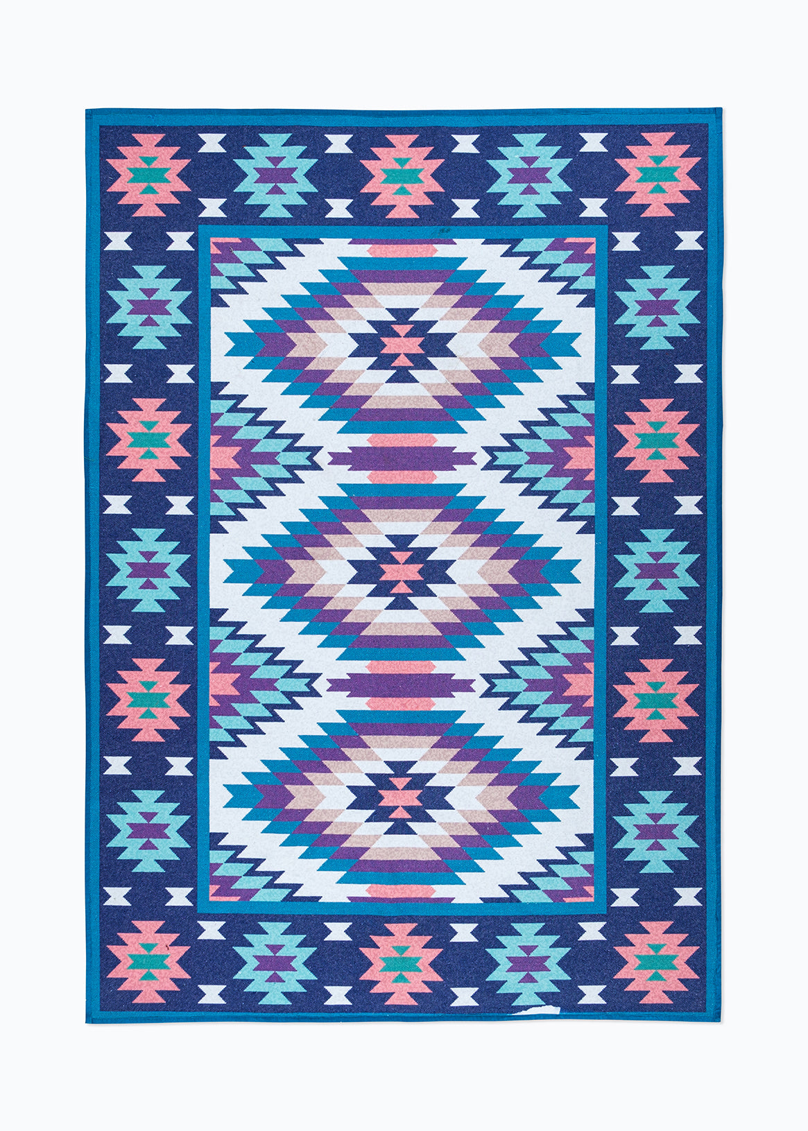 IKAT Classic Digital Printed Rug