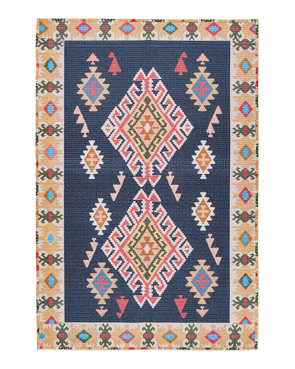 Black Delight Digital Printed Rug