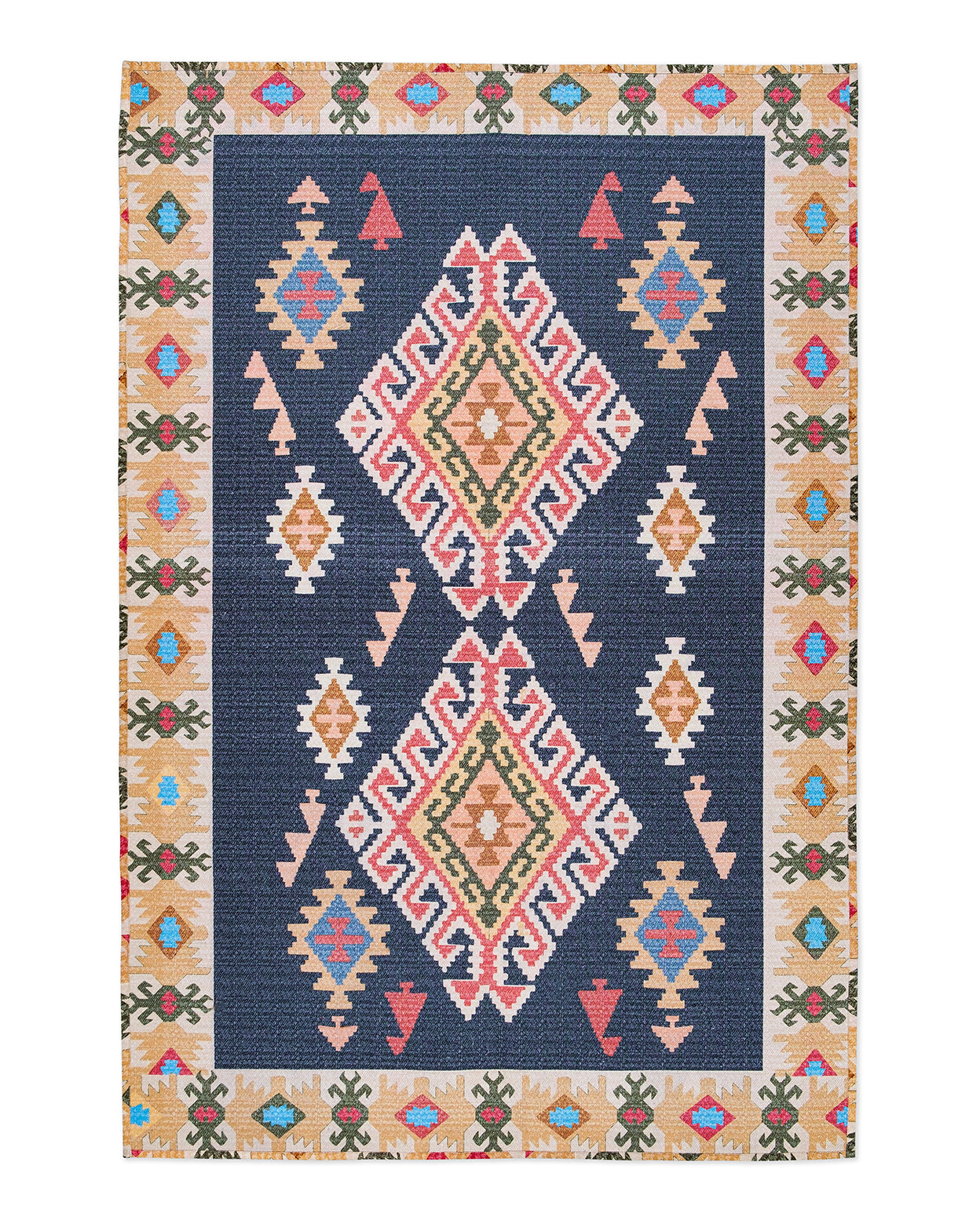 Black Delight Digital Printed Rug