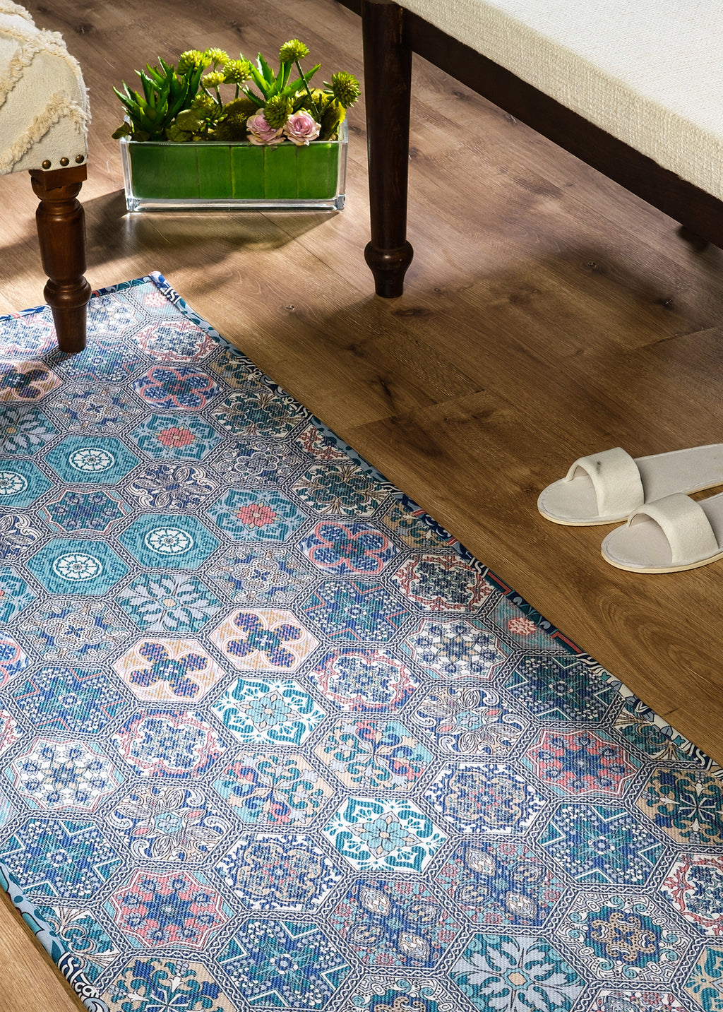 Phoneix Digital Print Cotton rug