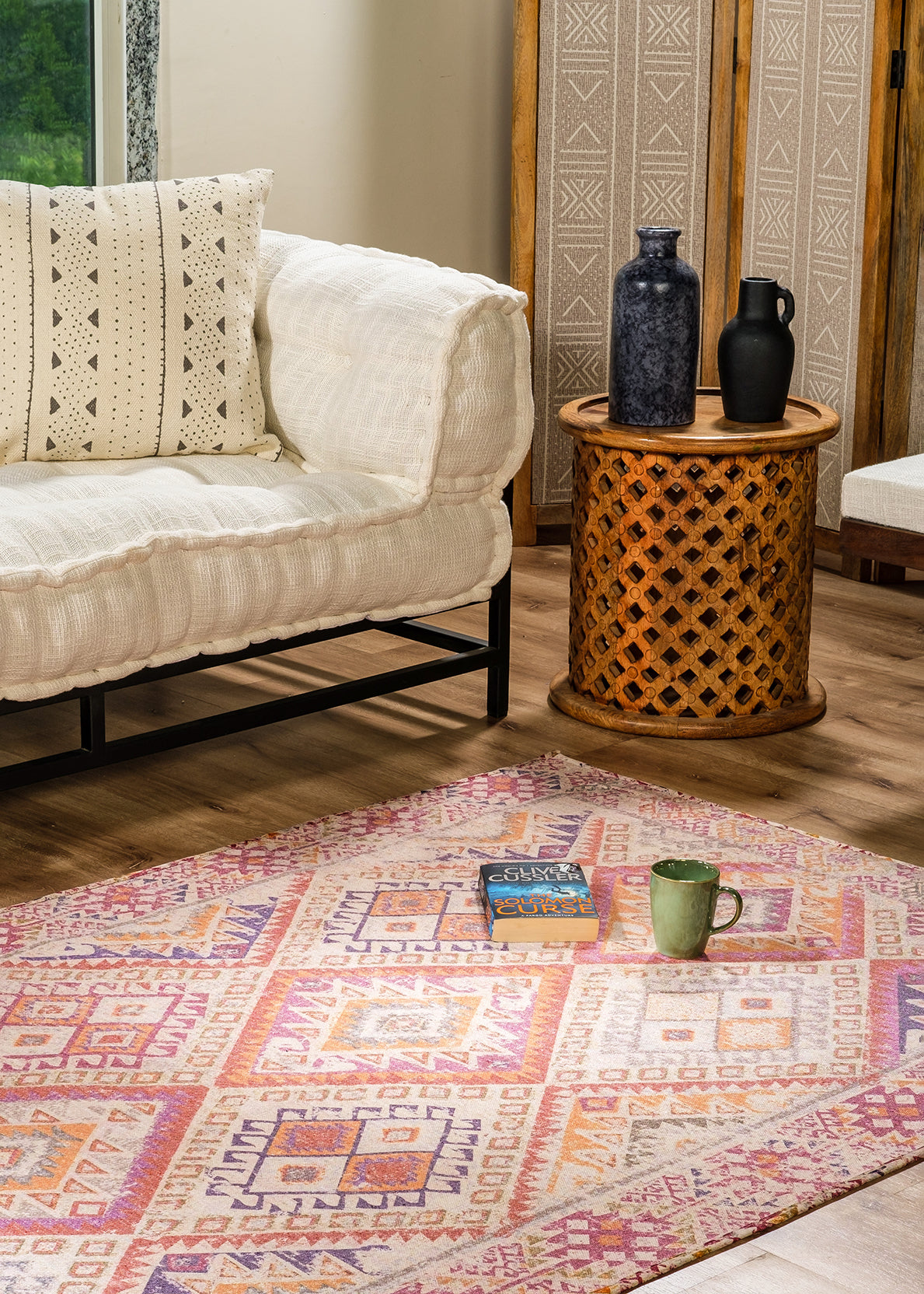 Geo Digital Printed Rug