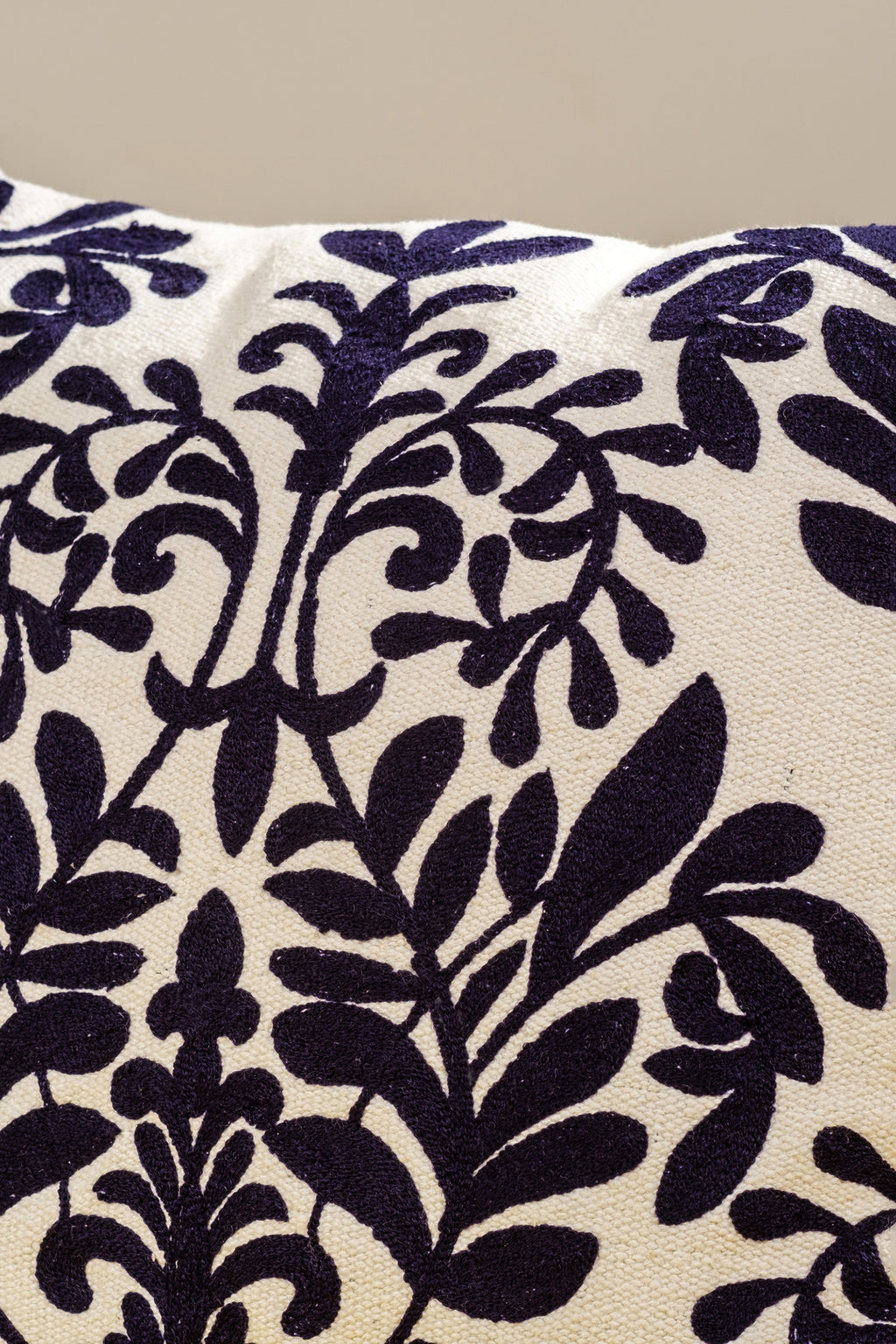 Midnight Damask Cushion Cover