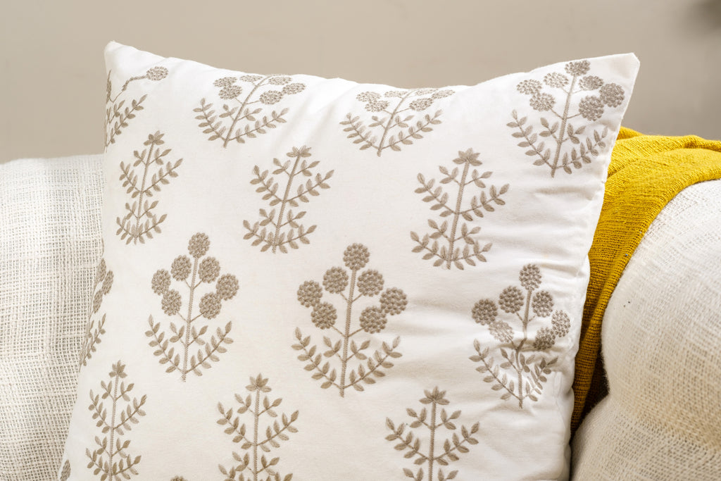 Floral Harmony Cushion Cover