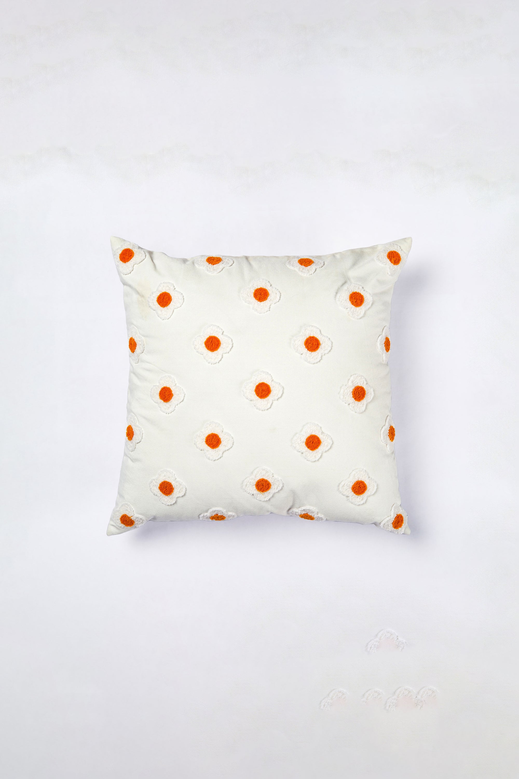 Snow Daisy Cushion Cover