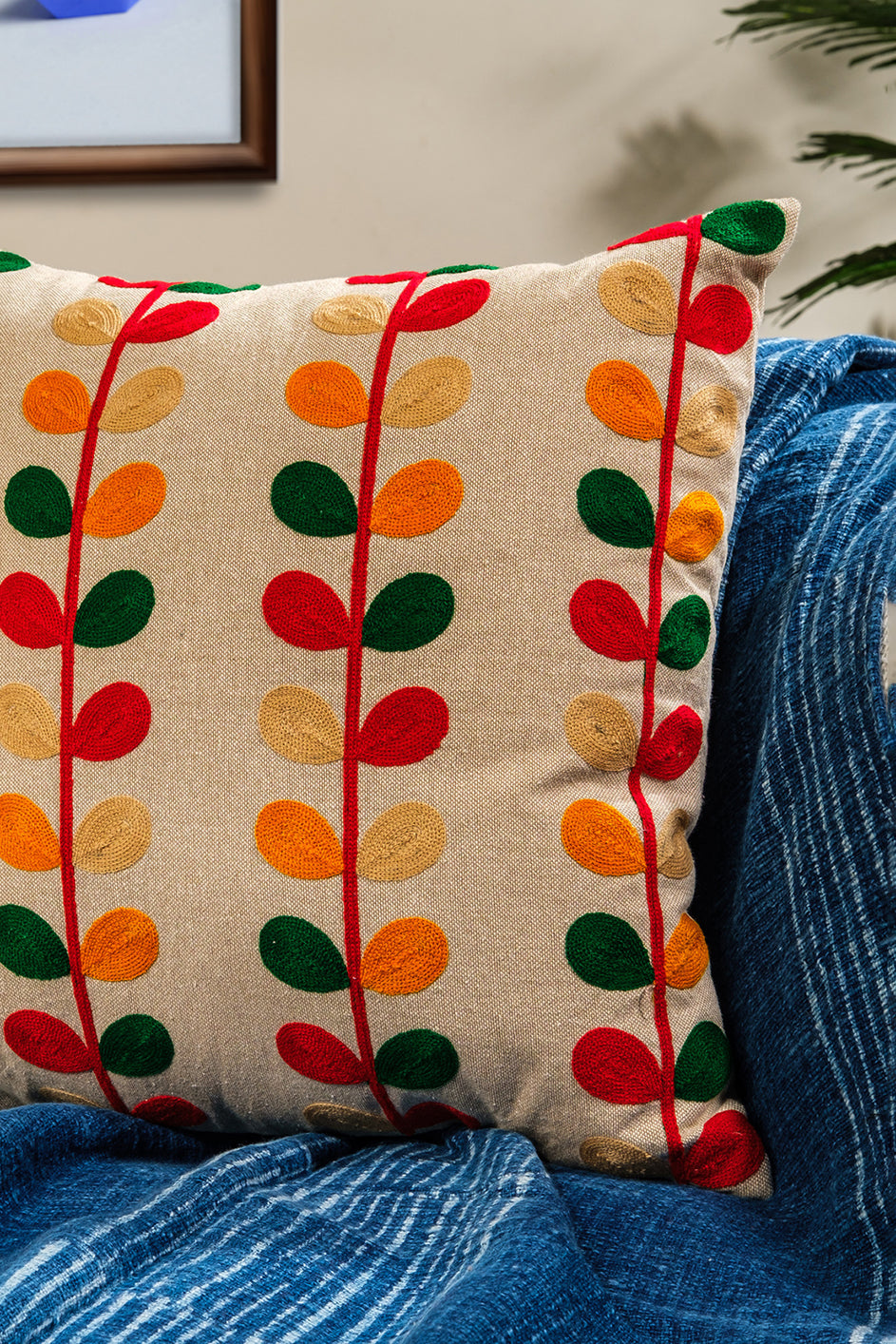 Autumn Vine Cushion Cover