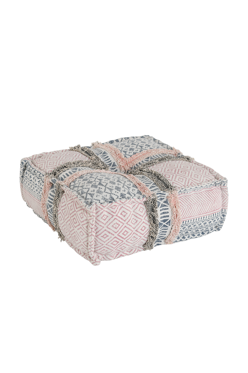 Pastel Haven Pouf