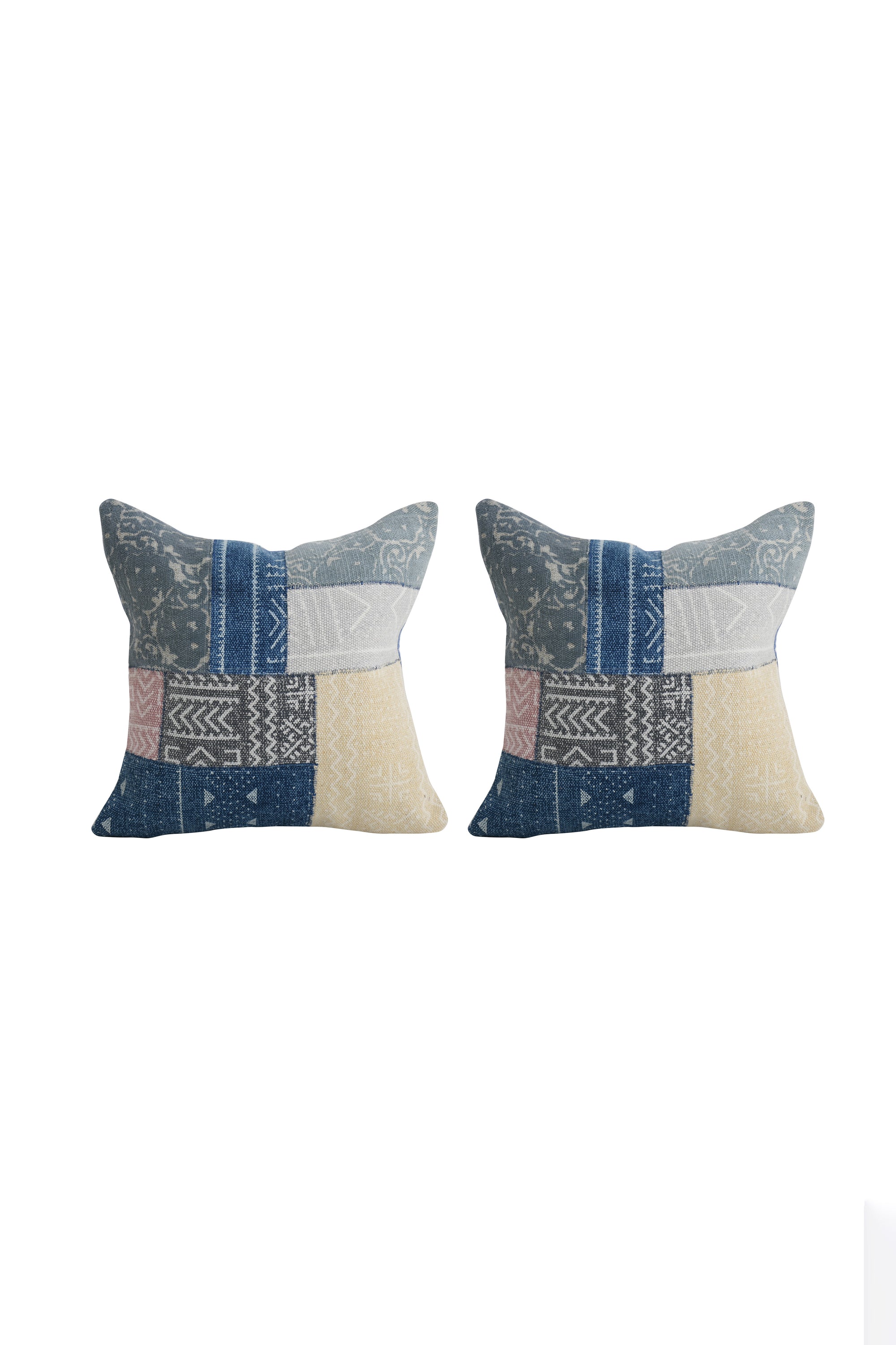 Patchwork Harmony Cushion Cover