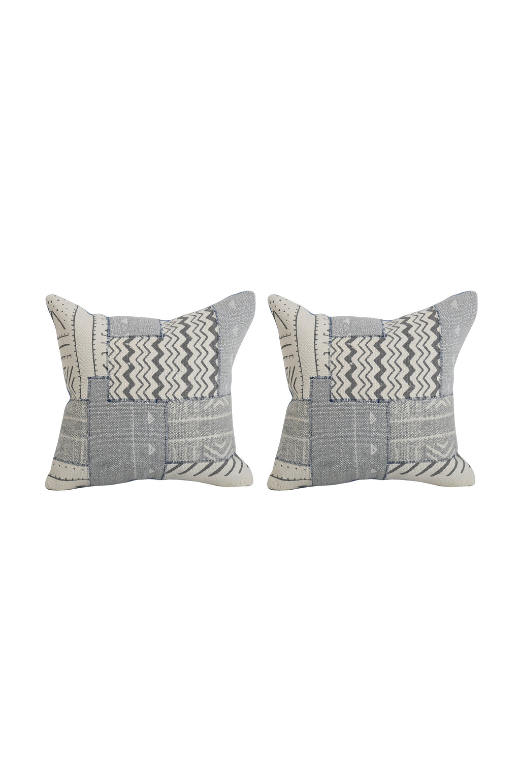 Zigzag Patch Cushion Cover