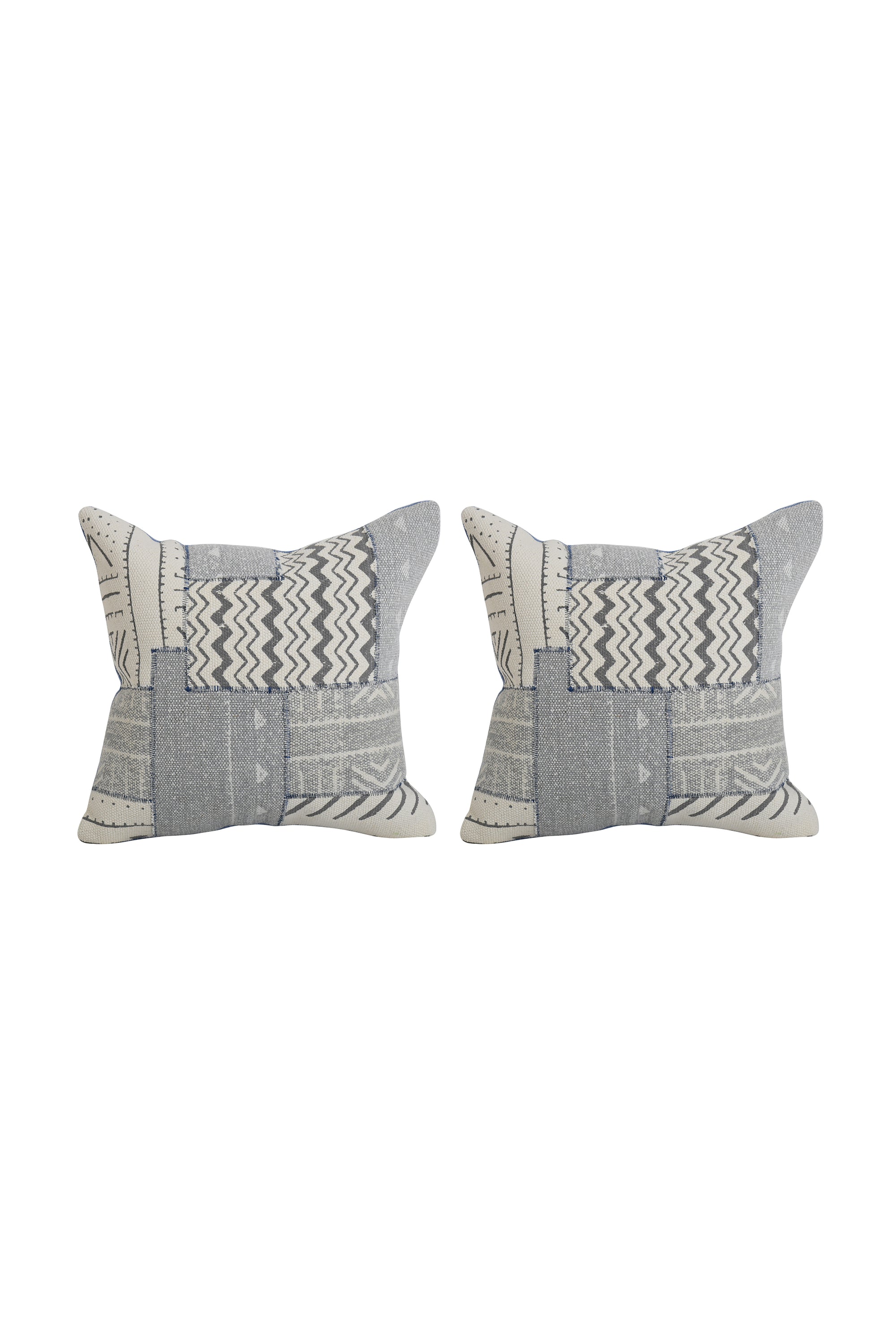 Zigzag Patch Cushion Cover