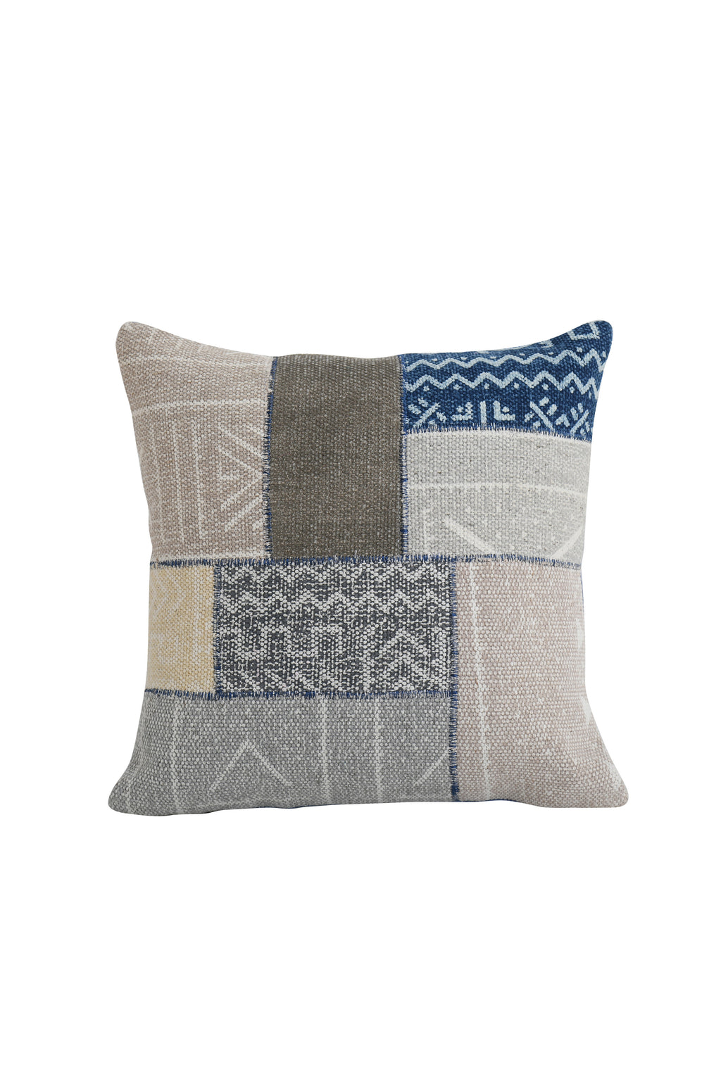 Rustic Patch Cushion Cover