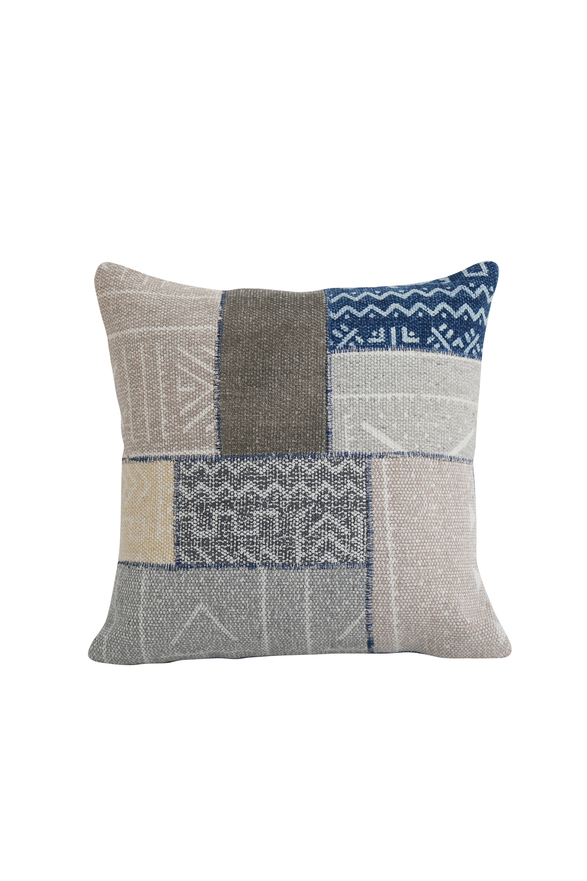 Rustic Patch Cushion Cover