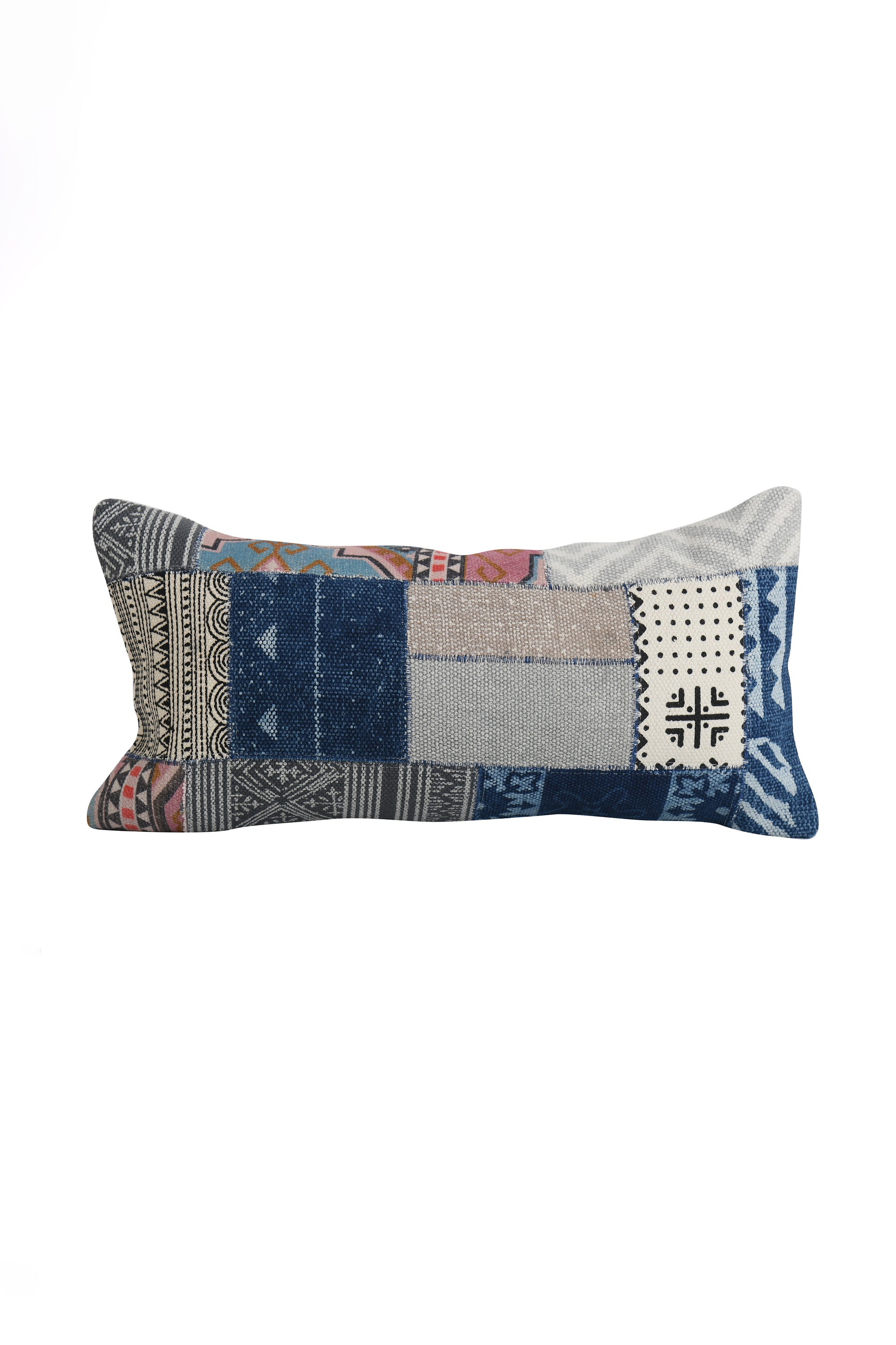 Boho Patch Luxe Cushion Cover