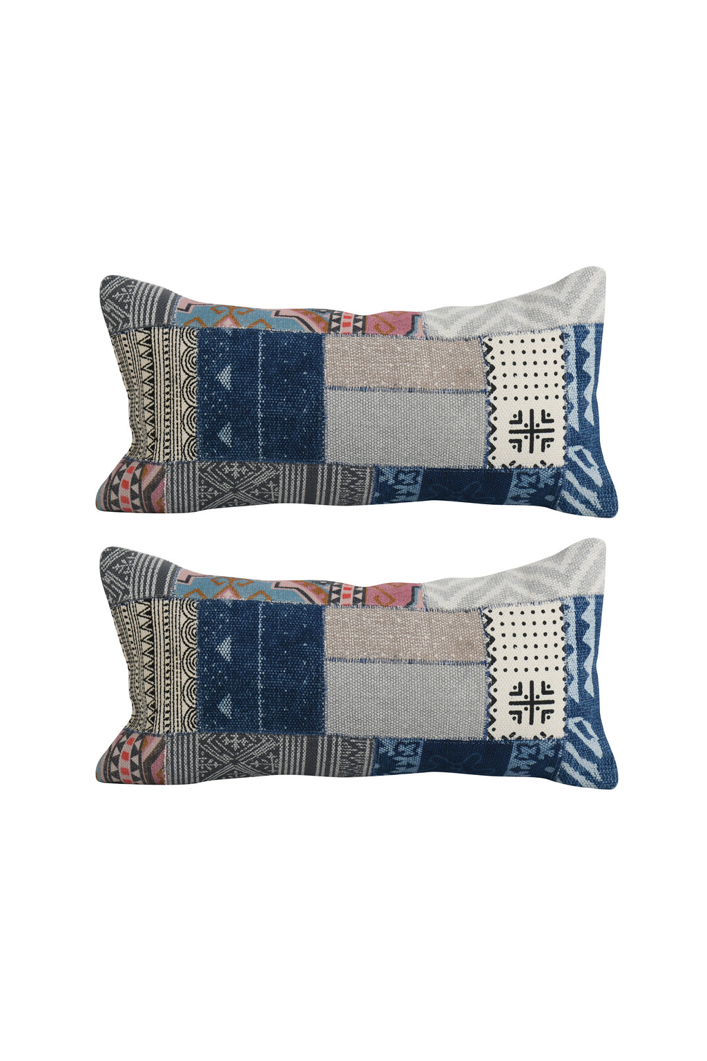 Boho Patch Luxe Cushion Cover