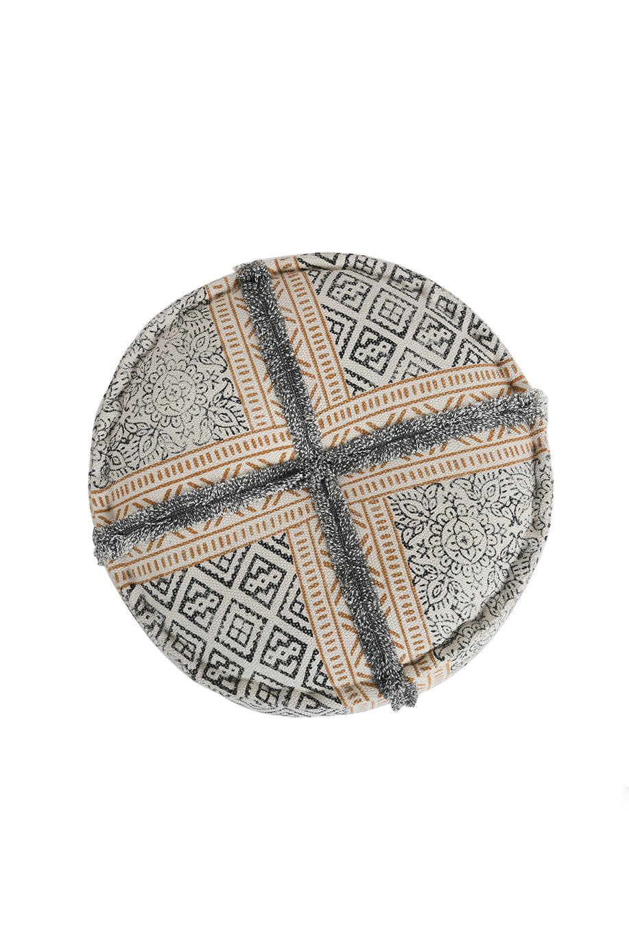 Tribal Weave Pouf
