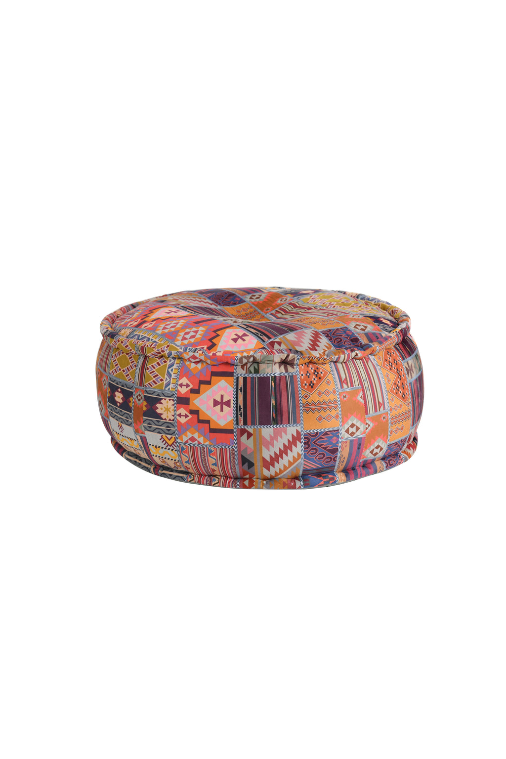 Boho Mosaic Pouf