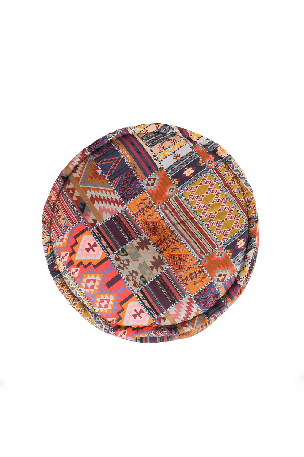 Boho Mosaic Pouf