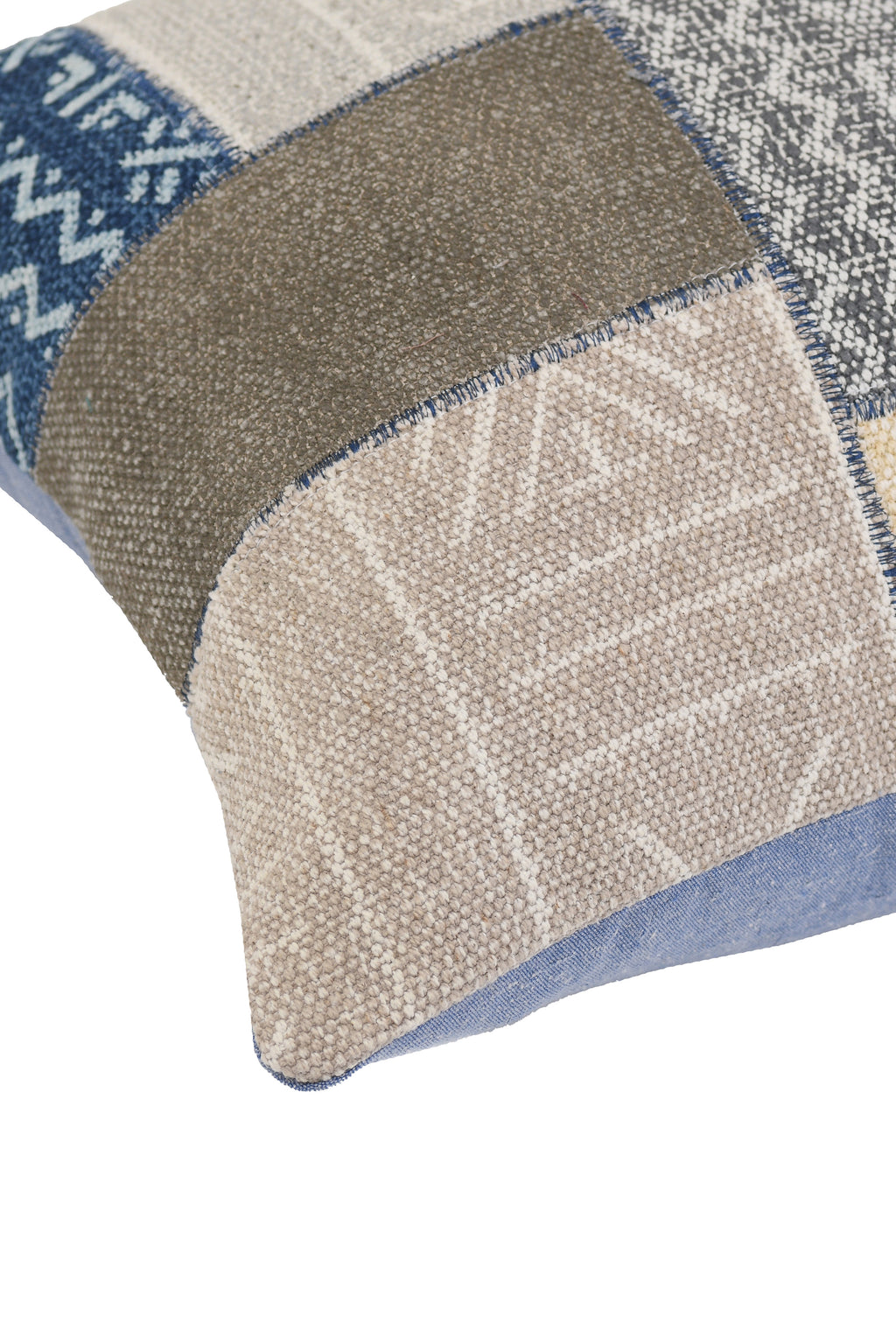 Rustic Patch Cushion Cover